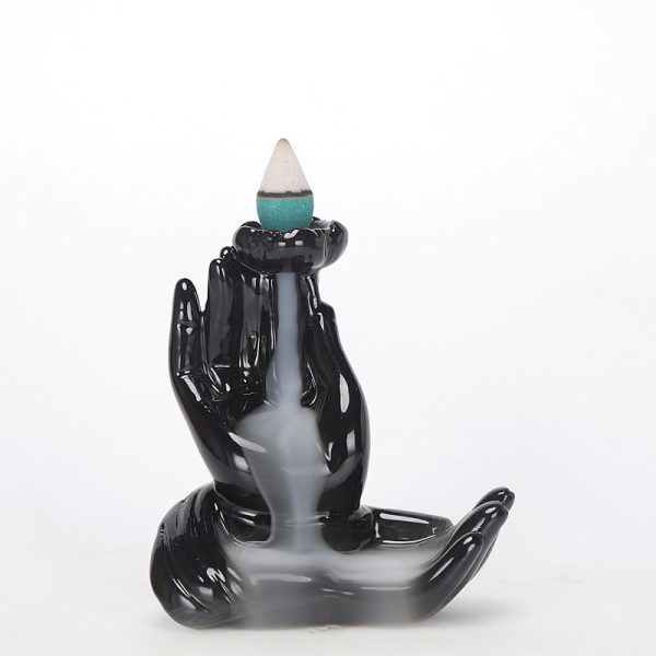 Ceramic Backflow Incense Burner - Artistic Design - Image 10