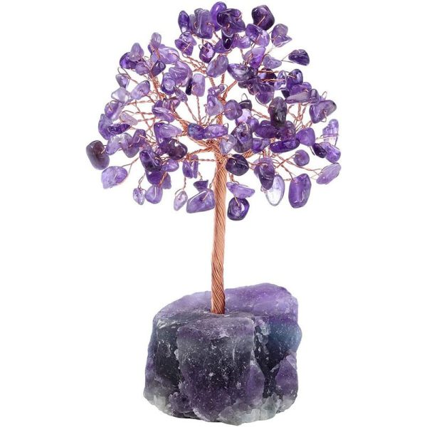 Natural Crystal Tree Ornament – Fortune Tree Crystal Decoration - Image 13