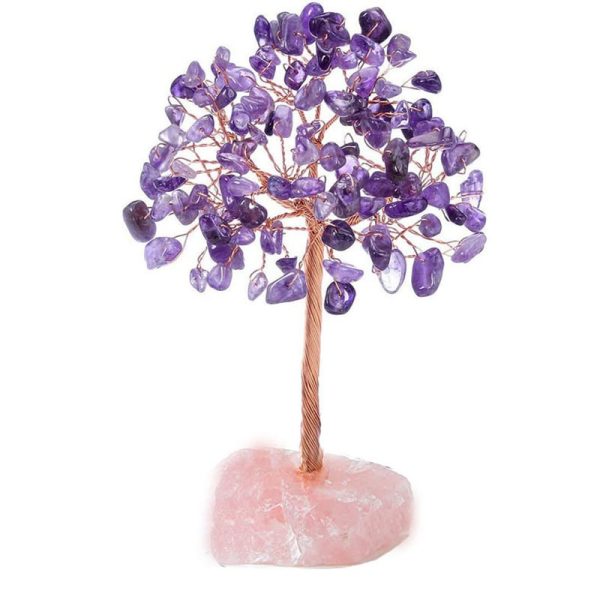 Natural Crystal Tree Ornament – Fortune Tree Crystal Decoration - Image 7