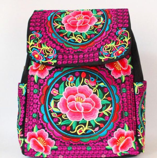 Vintage Embroidery Ethnic Backpack