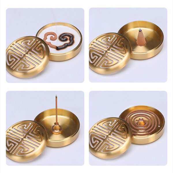 Pure Copper Incense Burner Road Set – Complete Incense Burner and Tool Kit - Image 5