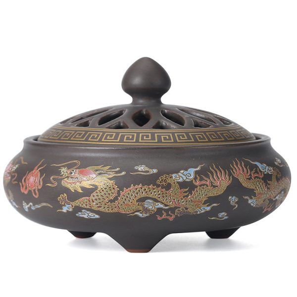 Handcrafted Ceramic Incense Burner | Decorative Aromatherapy Holder - Image 5