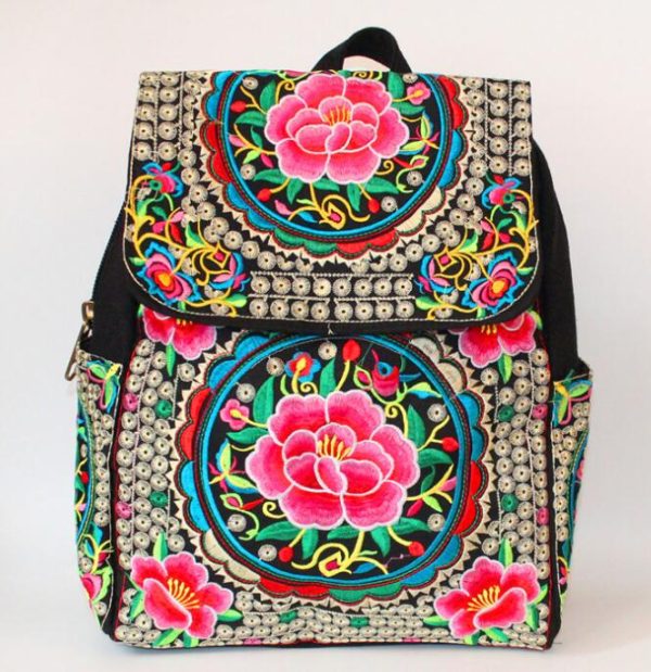 Vintage Embroidery Ethnic Backpack