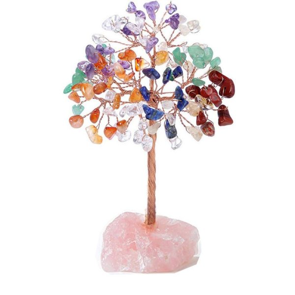 Natural Crystal Tree Ornament – Fortune Tree Crystal Decoration - Image 5