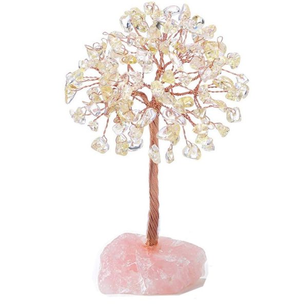 Natural Crystal Tree Ornament – Fortune Tree Crystal Decoration - Image 8