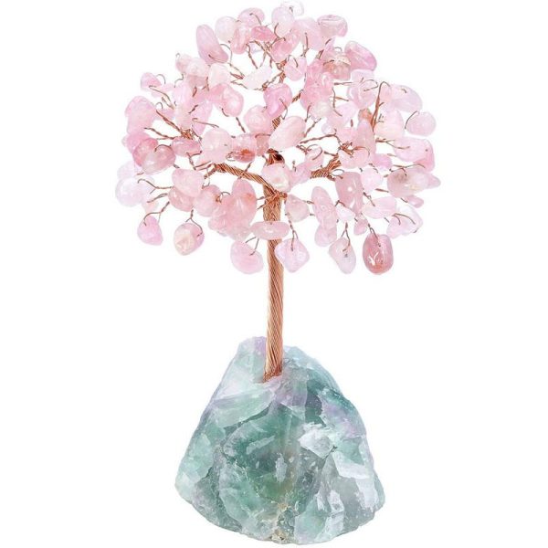 Natural Crystal Tree Ornament – Fortune Tree Crystal Decoration - Image 11