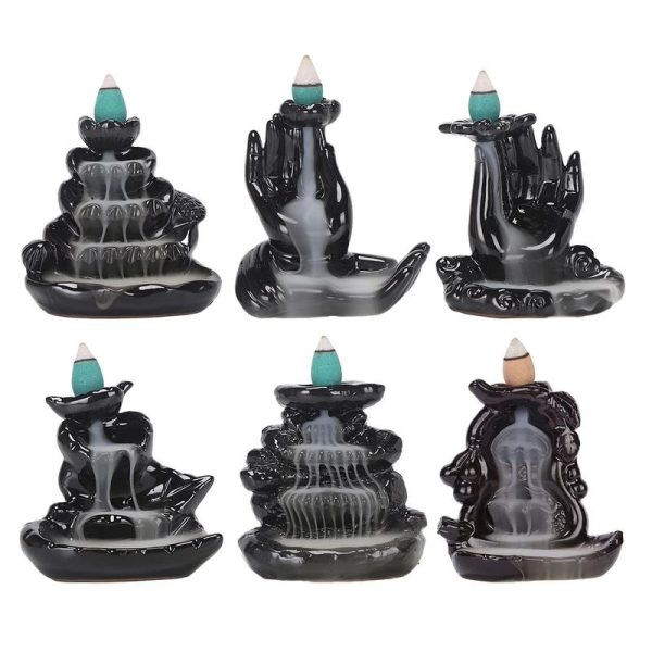 Ceramic Backflow Incense Burner - Artistic Design - Image 7