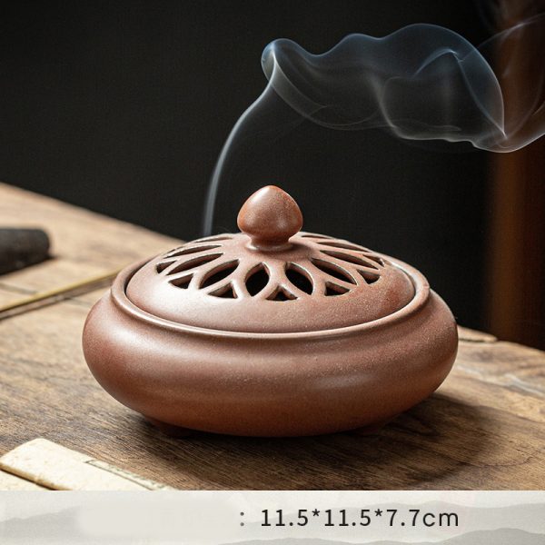 Handcrafted Ceramic Incense Burner | Decorative Aromatherapy Holder - Image 8