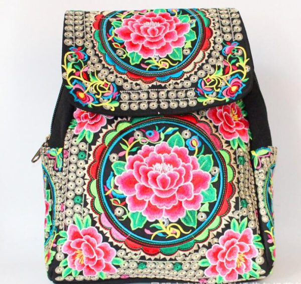 Vintage Embroidery Ethnic Backpack