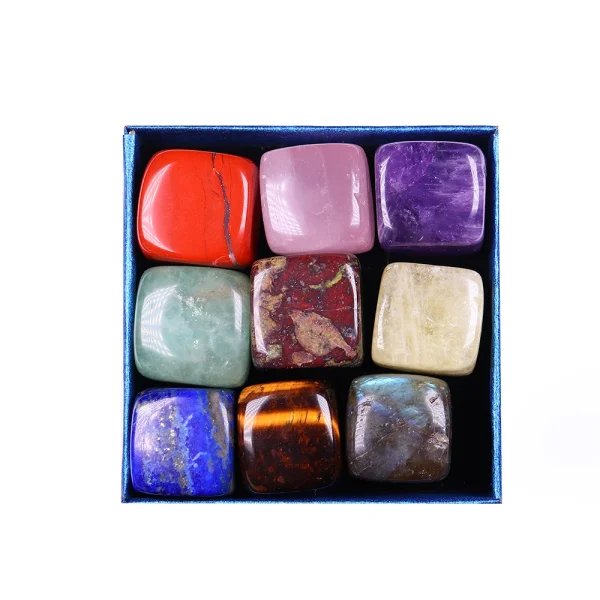 9-Piece Natural Healing Stones Set | Meditation, Chakra Balancing, and Spiritual Growth - Image 7