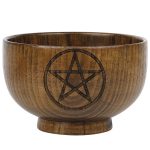 Wicca Altar Ornament Bowl Pentagram