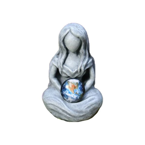 Gaia Earth Mother Goddess Statue | Garden Decoration Resin Craft Sculpture Ornament - Image 6